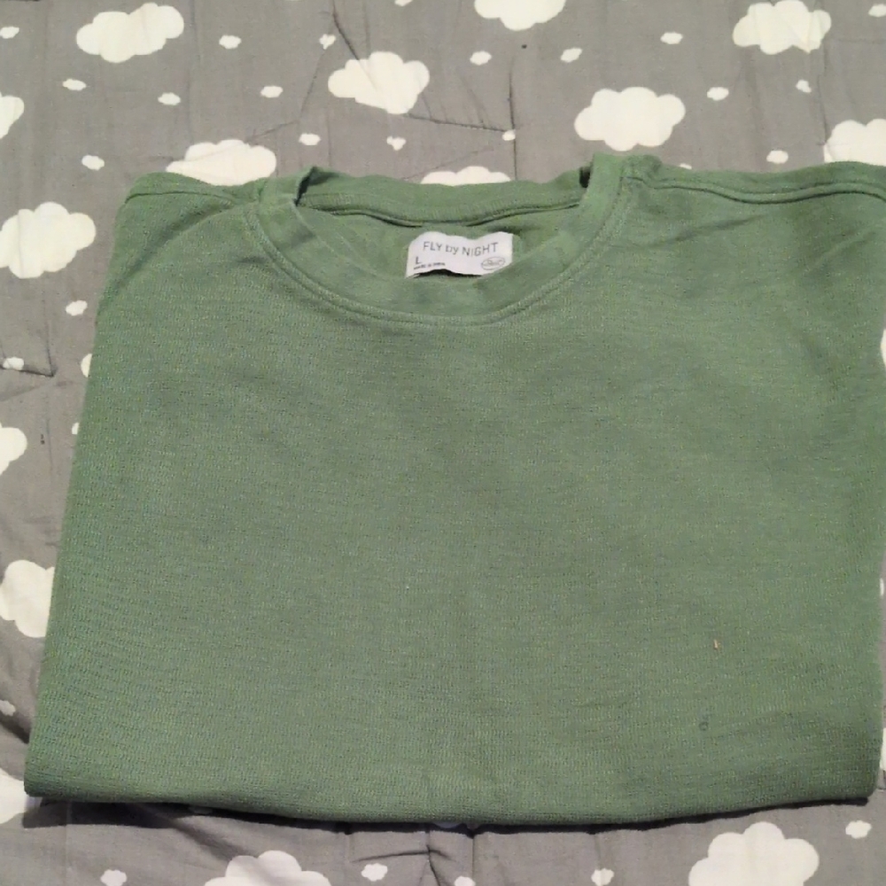 Men's Green Crewneck Shirt